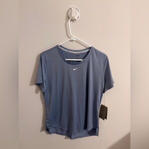 Nike Women's Short Sleeve Tee in Light Blue